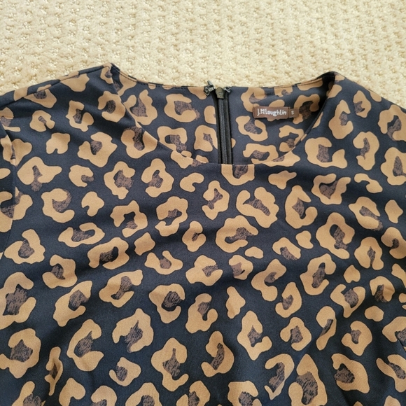 J.Mclaughlin Size Small Sophia Dress Leopard Print - Picture 5 of 10